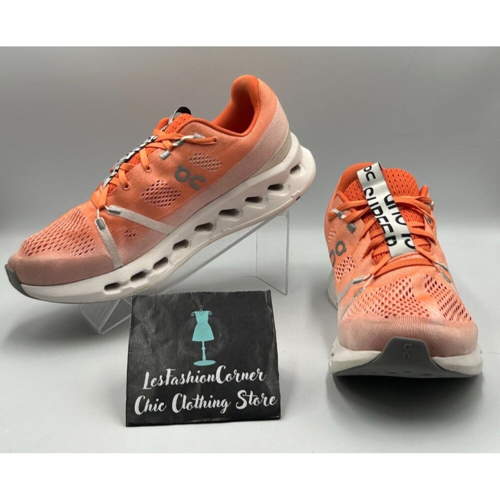 On Cloud Mens Orange Cloudsurfer Lightweight Runn… - image 1